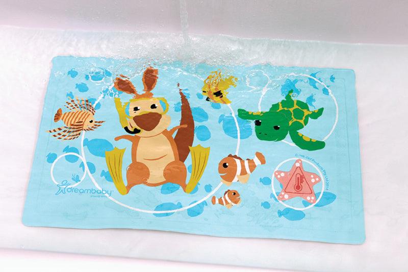 Dreambaby Tapete de banho antiderrapante com indicador de detecção de calor - My Store