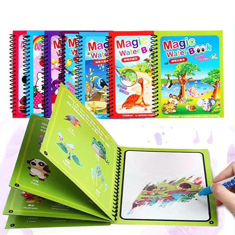 Livro de Colorir Água Mágica - Montessori - My Store