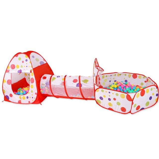 Piscina de Bolinha Infantil 3 em 1 - Play Tent Imbaby - My Store