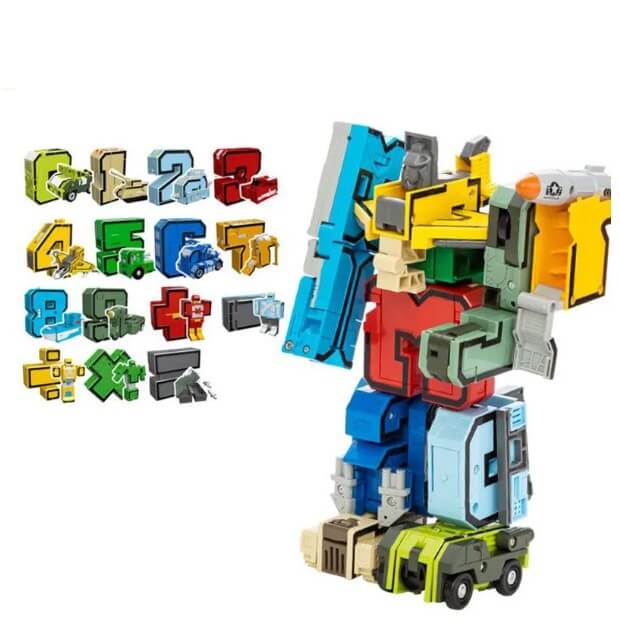 Super Transformers - Números, veículos e o Super Robô - Minha loja