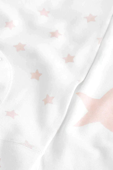 Pacote Com 2 Conjuntos Pink Star Kind To Skin Baby Pijamas (0-2 anos) - My Store