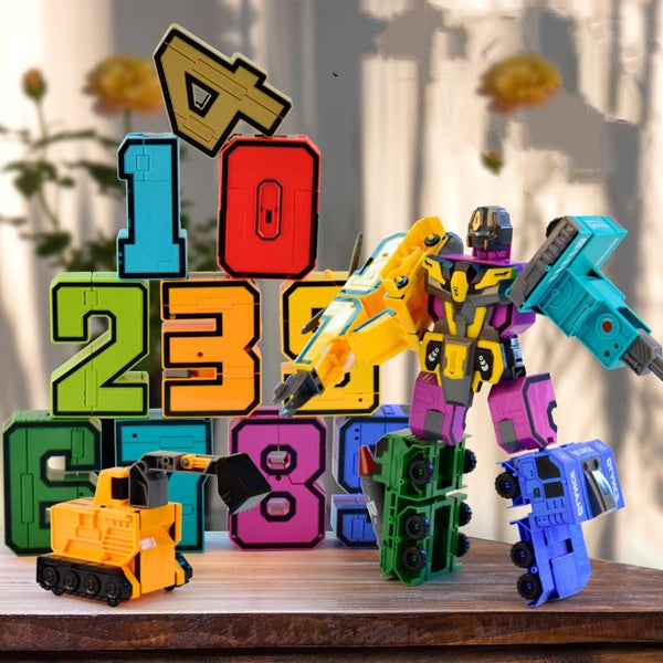 Super Transformers - Números, veículos e o Super Robô - Minha loja